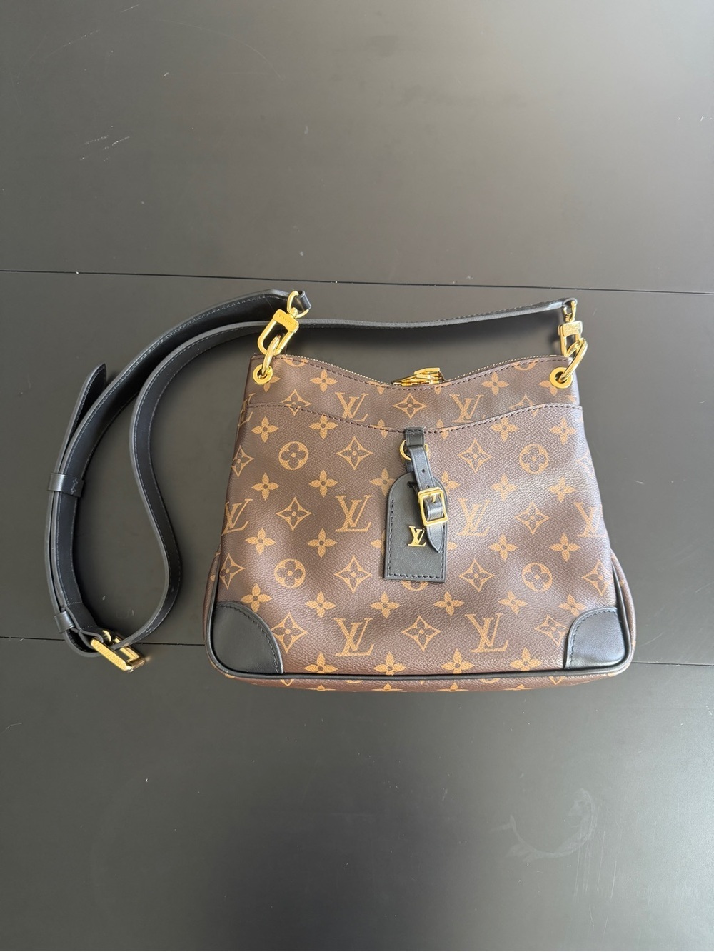 Louis Vuitton Odeon PM Monogram Canvas Crossbody Shoulder Bag M45353